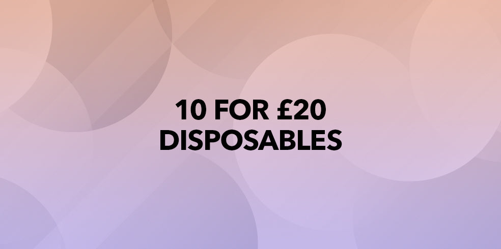 10 for £20 Disposable Vapes