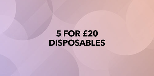 5 Disposable Vapes for £20