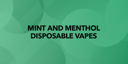 Mint & Menthol Disposable Vapes