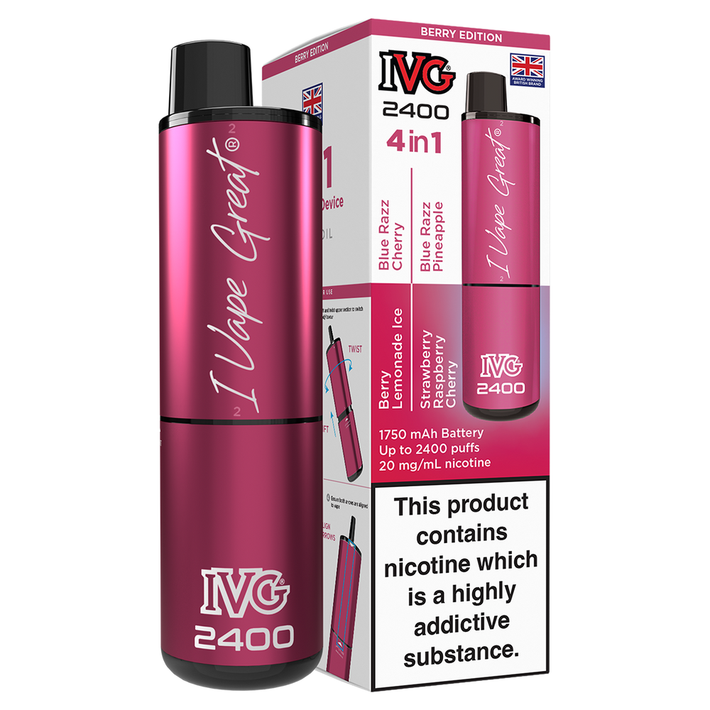 Berry Edition IVG 2400 Disposable Device