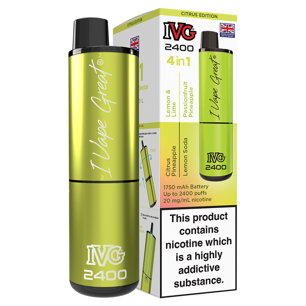 Citrus Edition IVG 2400 Disposable Device