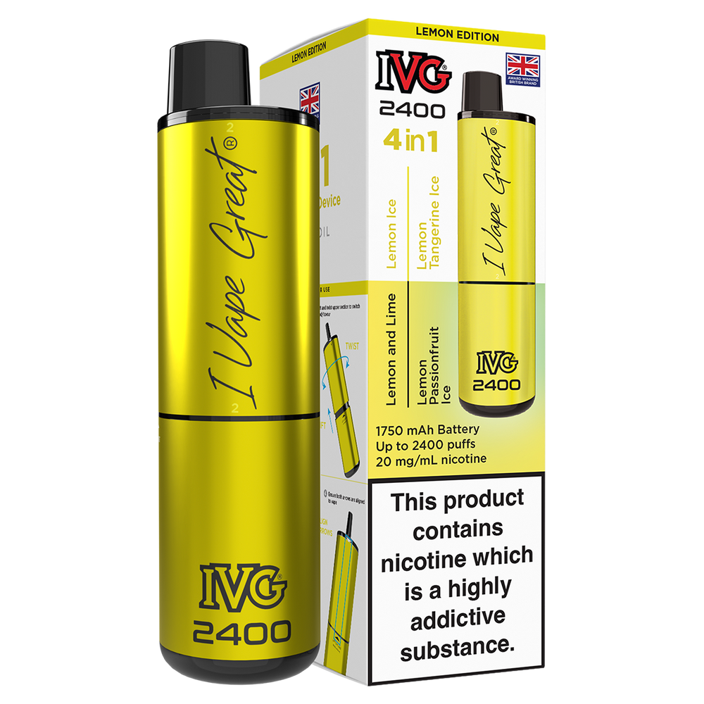 Lemon Edition IVG 2400 Disposable Device