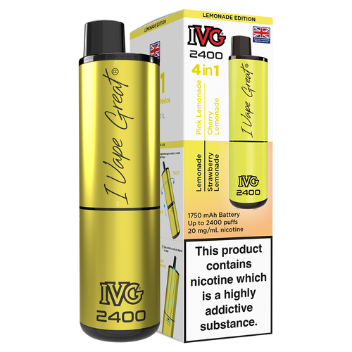 Lemonade Edition IVG 2400 Disposable Device