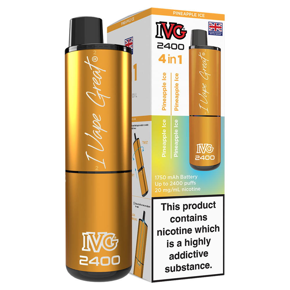 Pineapple Ice IVG 2400 Disposable Vape