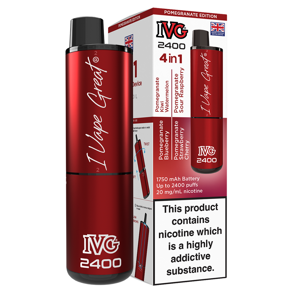 Pomegranate Edition IVG 2400 Disposable Device