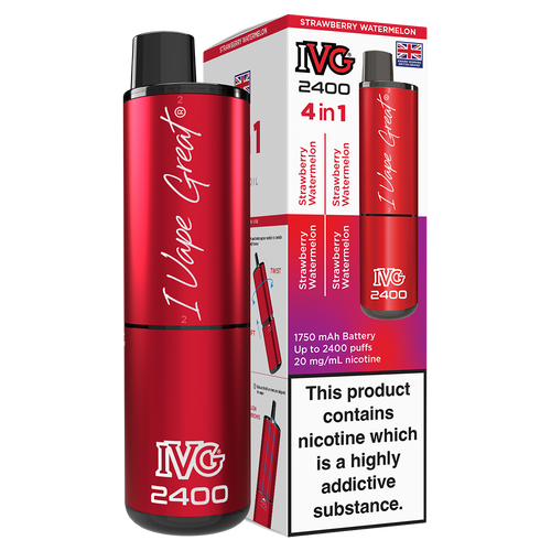 Strawberry Watermelon IVG 2400 Disposable Vape