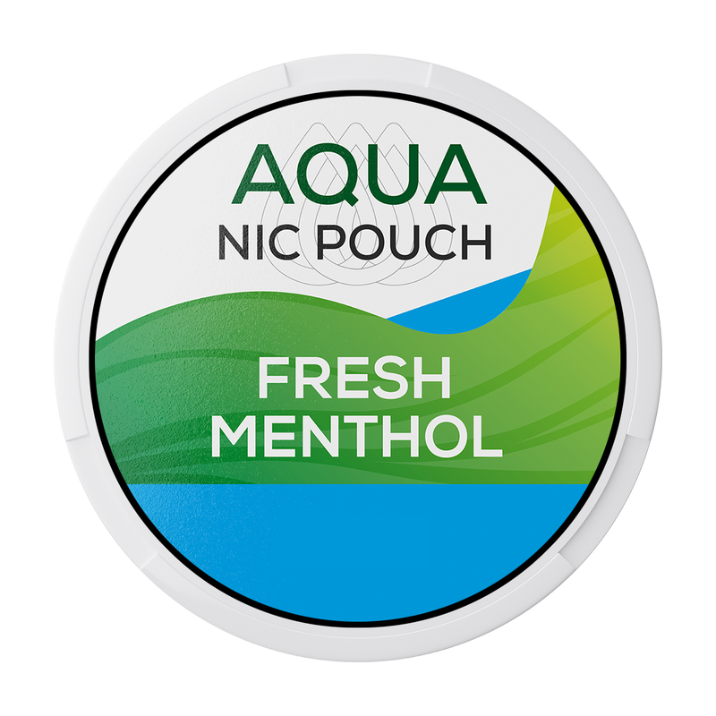 Fresh Menthol Aqua Nicotine Pouches 11mg