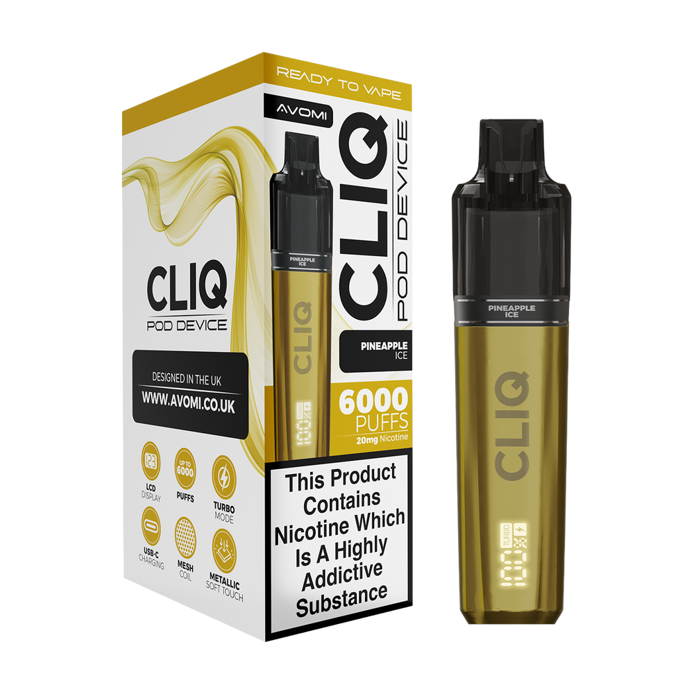 Avomi Cliq 6000 Puff Vape Kit