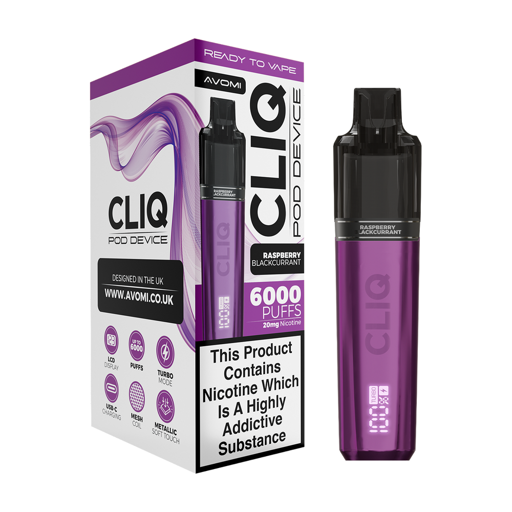 Avomi Cliq 6000 Puff Vape Kit