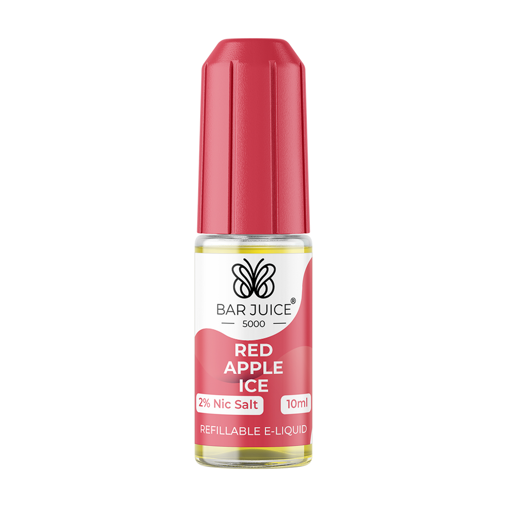 Red Apple Ice Nic Salt by Bar Juice 5000 20mg