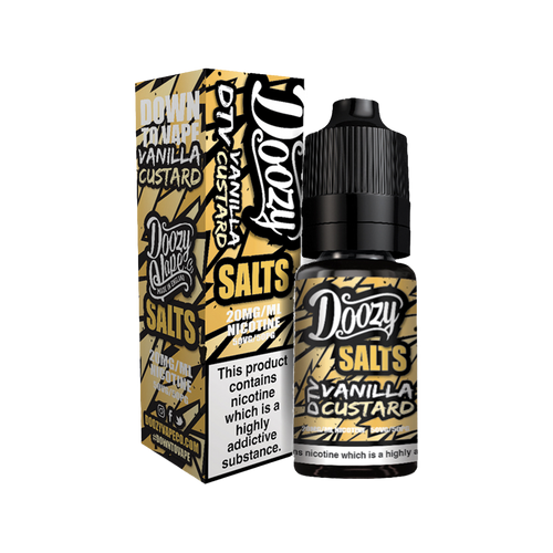 doozy vape co salts vanilla custard 10ml