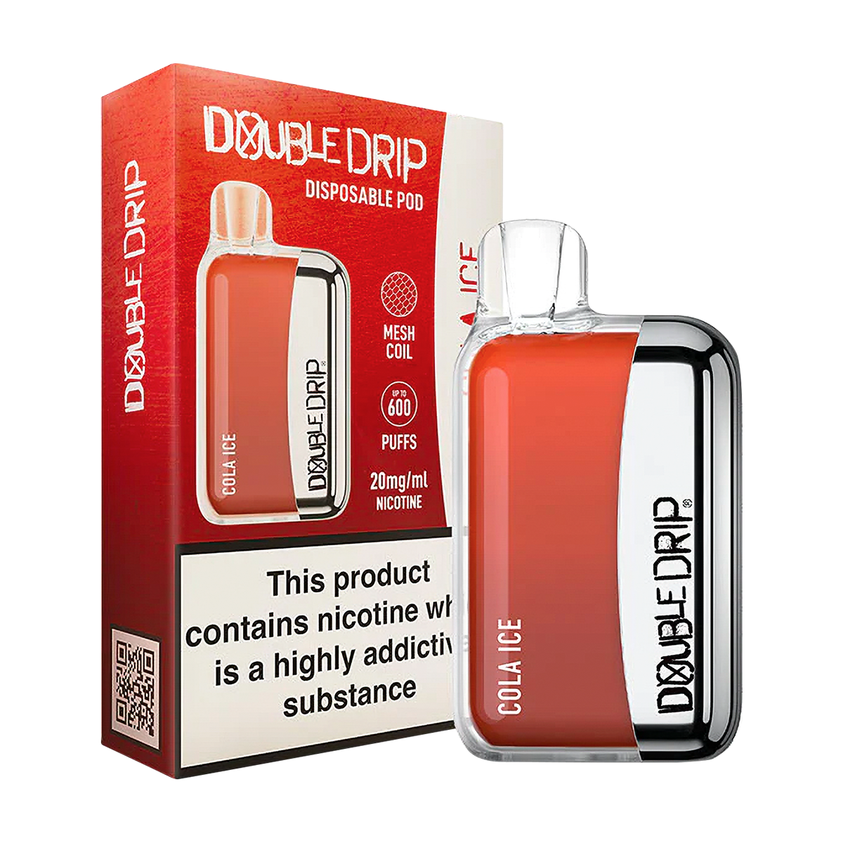 Cola Ice Double Drip Disposable Vape | 5 For £20 – Ecigwizard