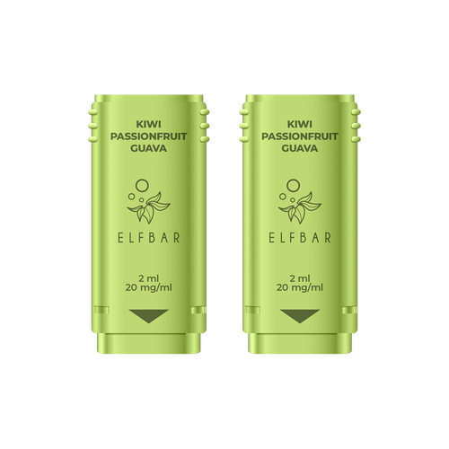 Kiwi Passion Fruit Guava Elf Bar 1200 Pods