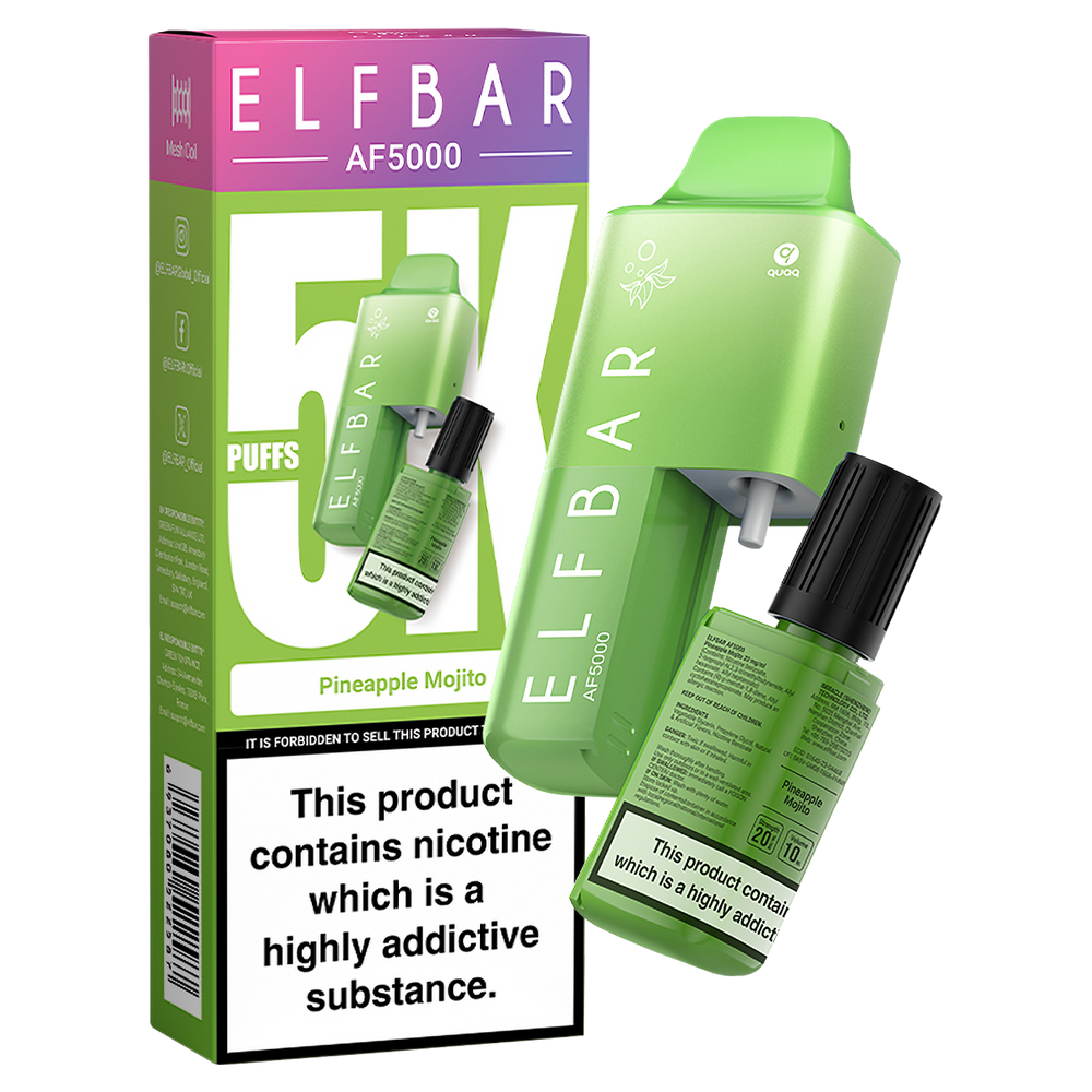 Pineapple Mojito Elfbar AF5000 Vape Kit