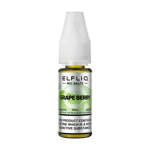 elfbar elfliq grape berry nic salt 10ml