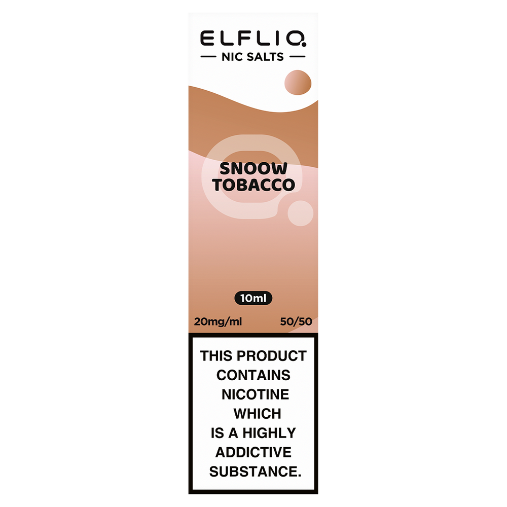 Snoow Tobacco Elfliq Nic Salt by Elf Bar - 10ml