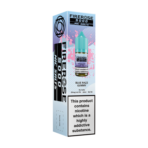 Blue Razz Gummy Nic Salt by ELUX Firerose