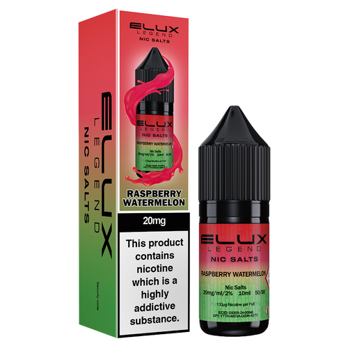 Raspberry Watermelon Nic Salt by Elux 10ml