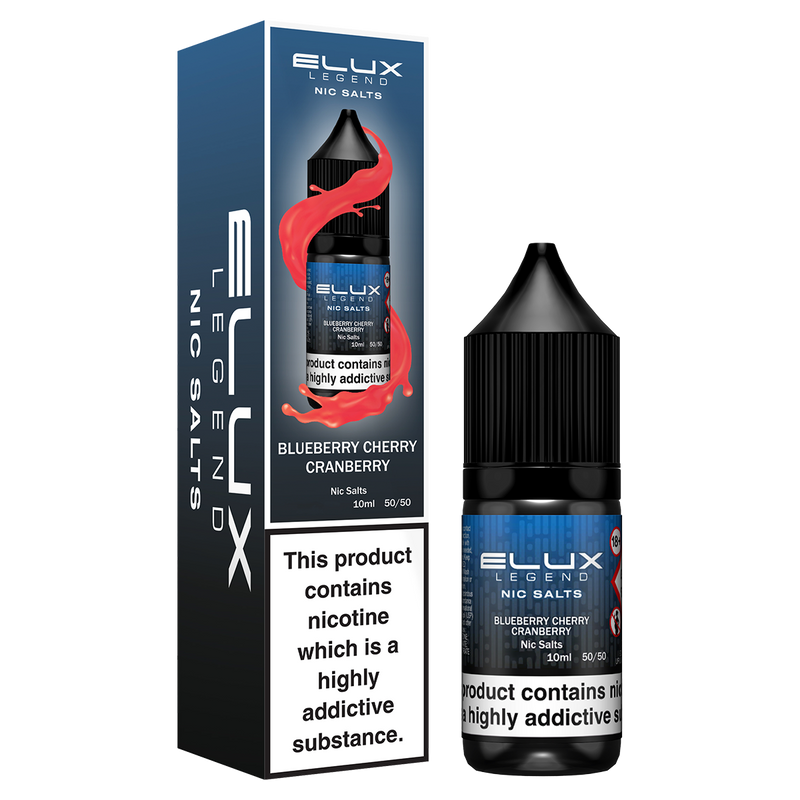 Blueberry Cherry Cranberry Nic Salt by Elux 10ml