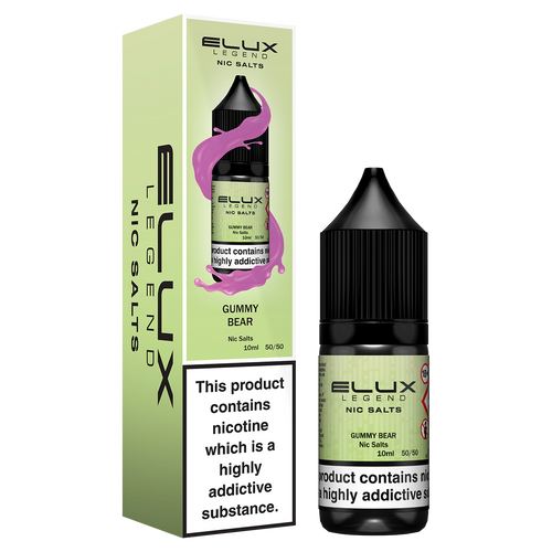 Gummy Bear Nic Salt by Elux 10ml