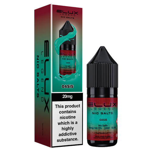 Oasis Nic Salt by Elux 10ml