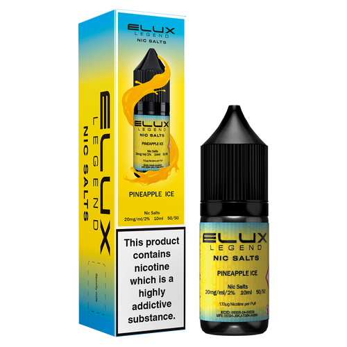 Pineapple Ice Nic Salt by Elux 10ml