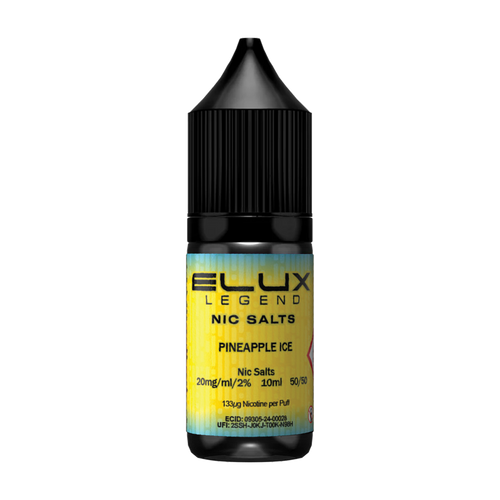 Pineapple Ice Nic Salt by Elux 10ml