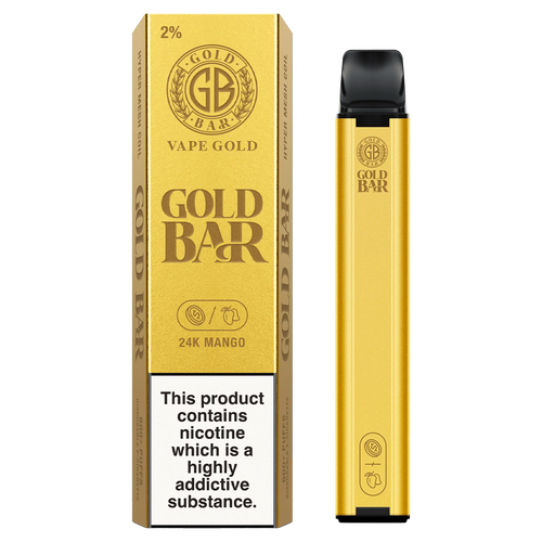 24K Mango Gold Bar 600 Disposable Vape