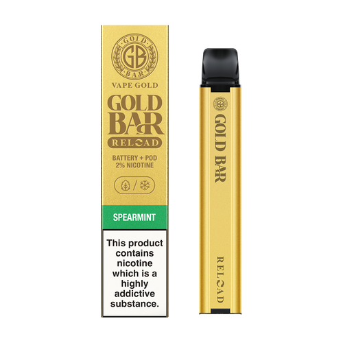 Spearmint Gold Bar Reload Prefilled Pod Kit Spearmint