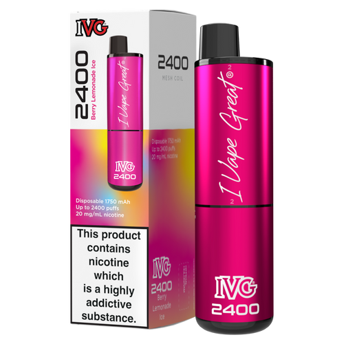 Berry Lemonade Ice IVG 2400 Disposable Vape