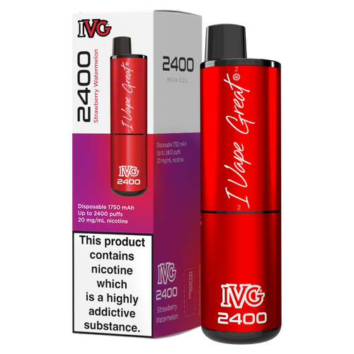 Strawberry Watermelon IVG 2400 Disposable Vape