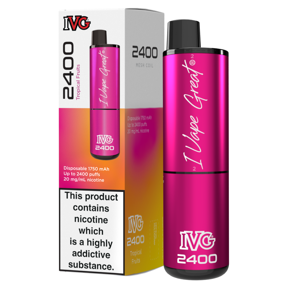 Tropical Fruits IVG 2400 Disposable Vape