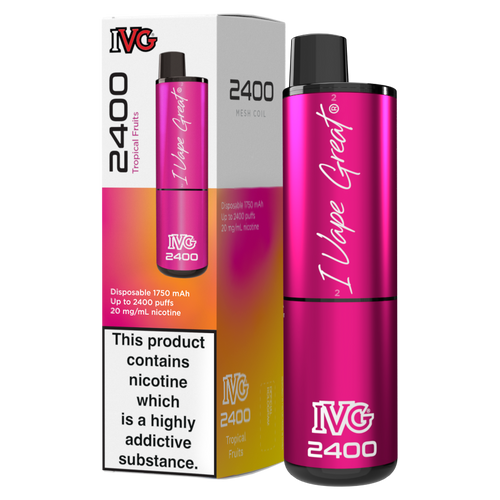 Tropical Fruits IVG 2400 Disposable Vape