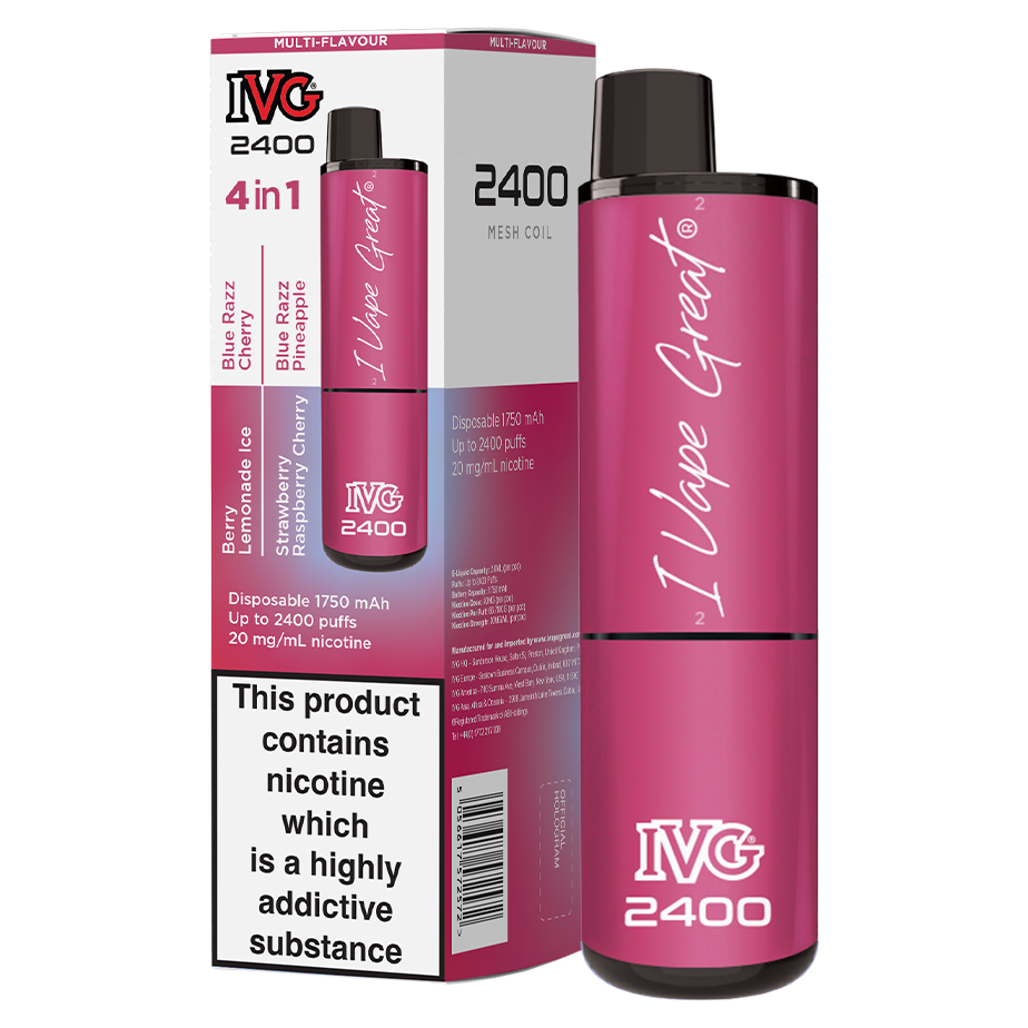 Berry Edition IVG 2400 Disposable Device