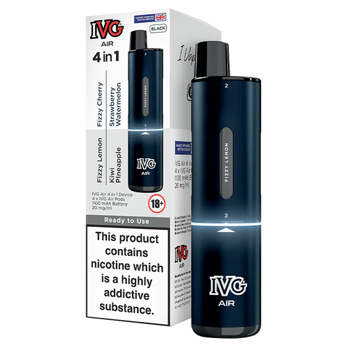 Black Edition IVG Air 4 in 1 Vape Kit