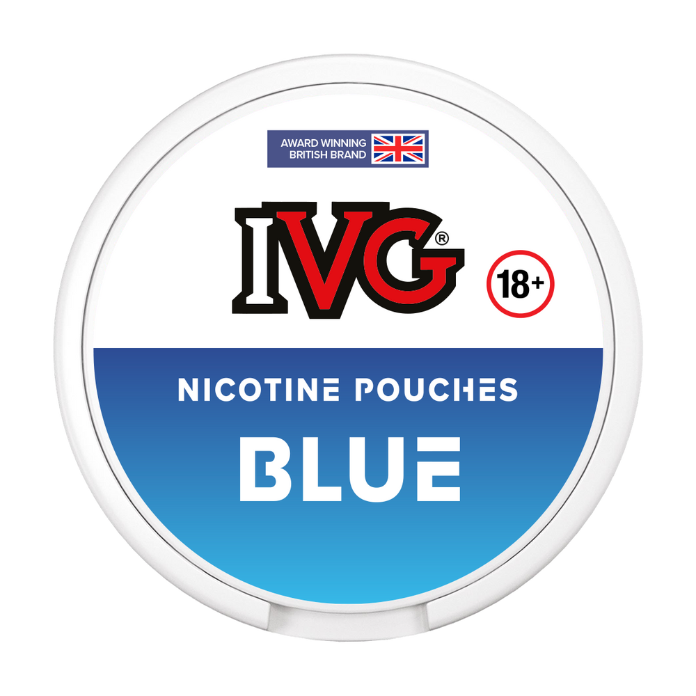 Blue IVG Nicotine Pouches Blue