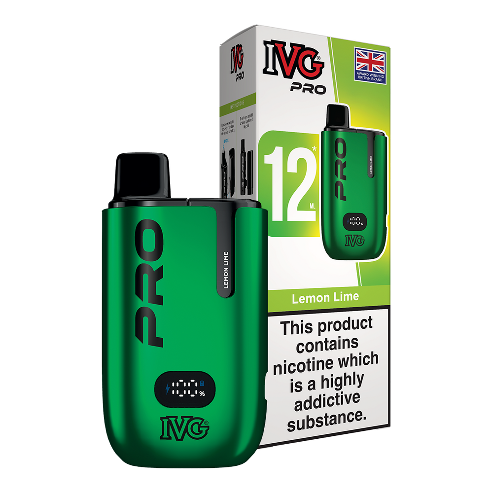 IVG Pro 12 Vape Kit Lemon Lime