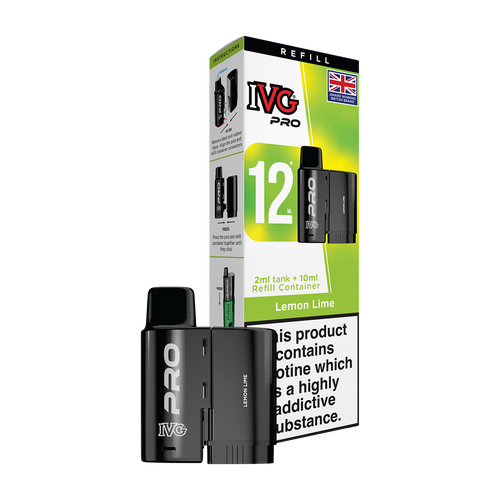 ivg pro 12ml tank and refill lemon lime