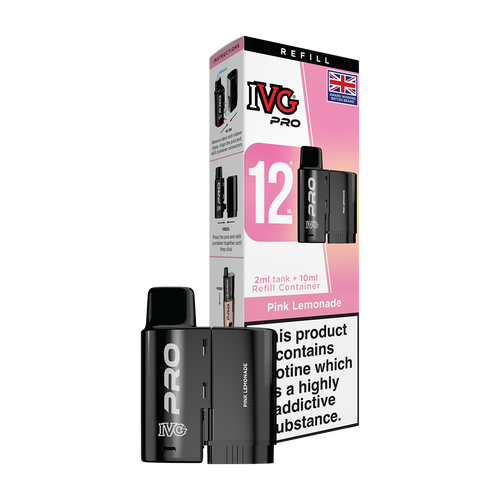 ivg pro 12ml tank and refill pink lemonade