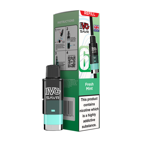 ivg savr refill + box fresh mint