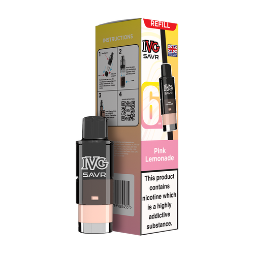 ivg savr refill + box pink lemonade