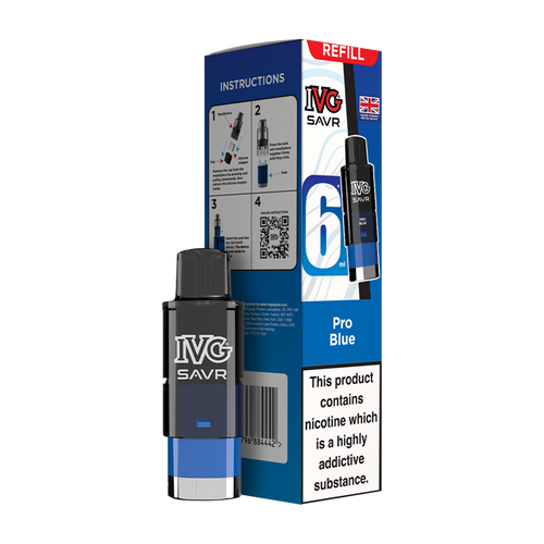 ivg savr refill + box pro blue