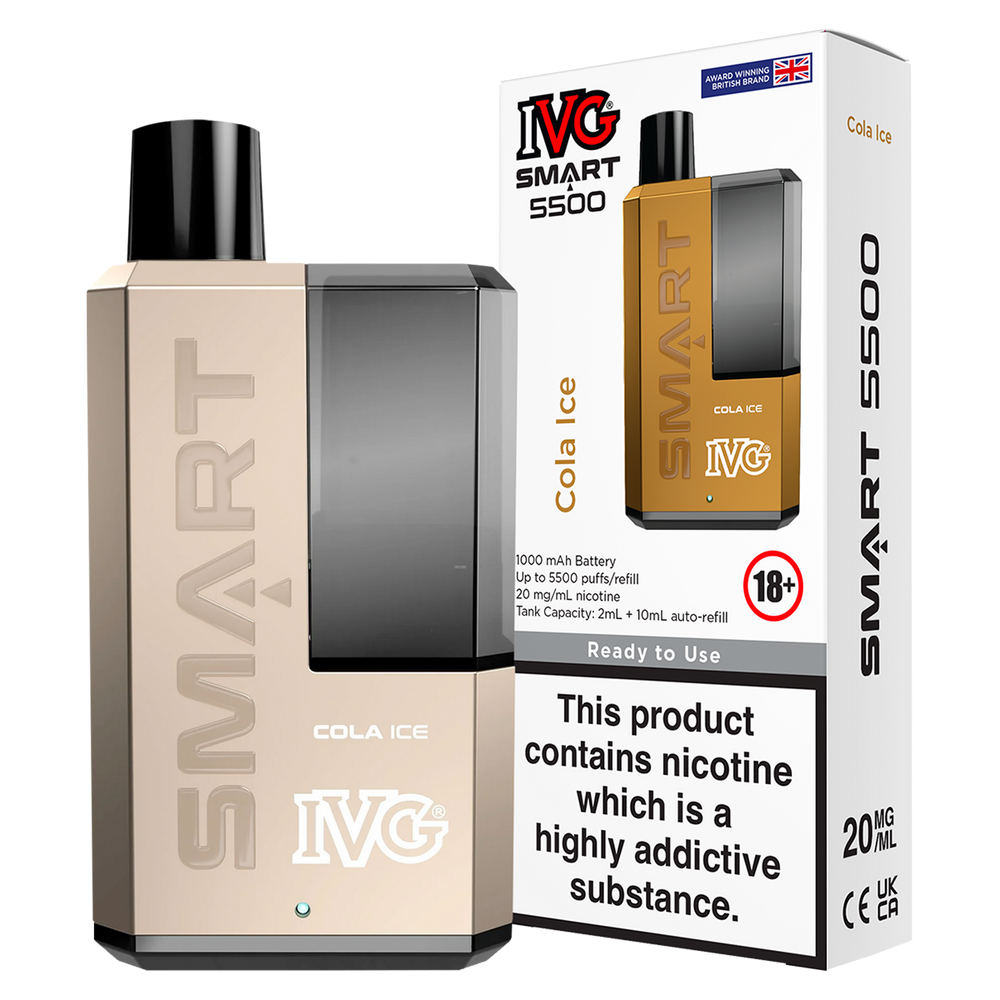 Cola Ice IVG Smart 5500 Big Puff Vape Kit