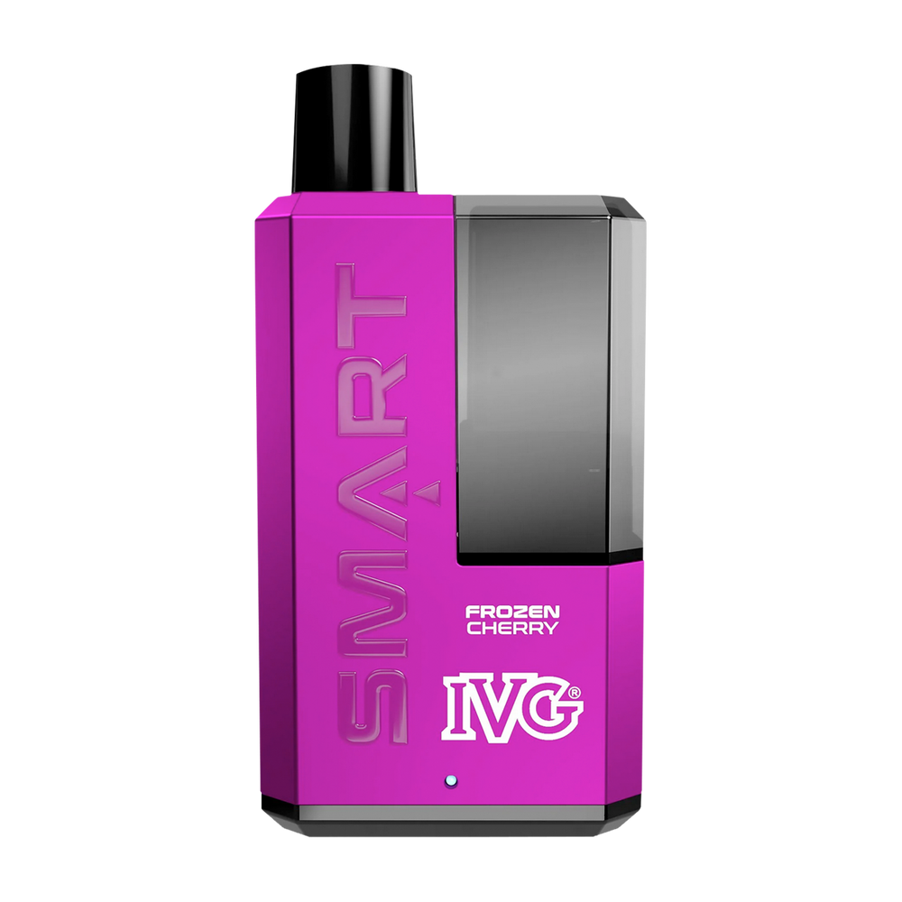 Frozen Cherry IVG Smart 5500 Big Puff Vape Kit Frozen Cherry