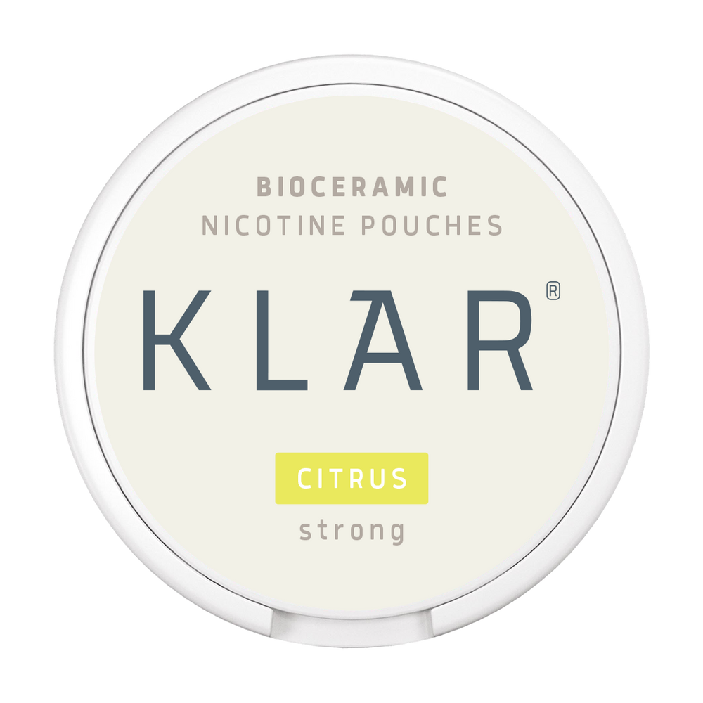 Citrus KLAR Nicotine Pouches Citrus