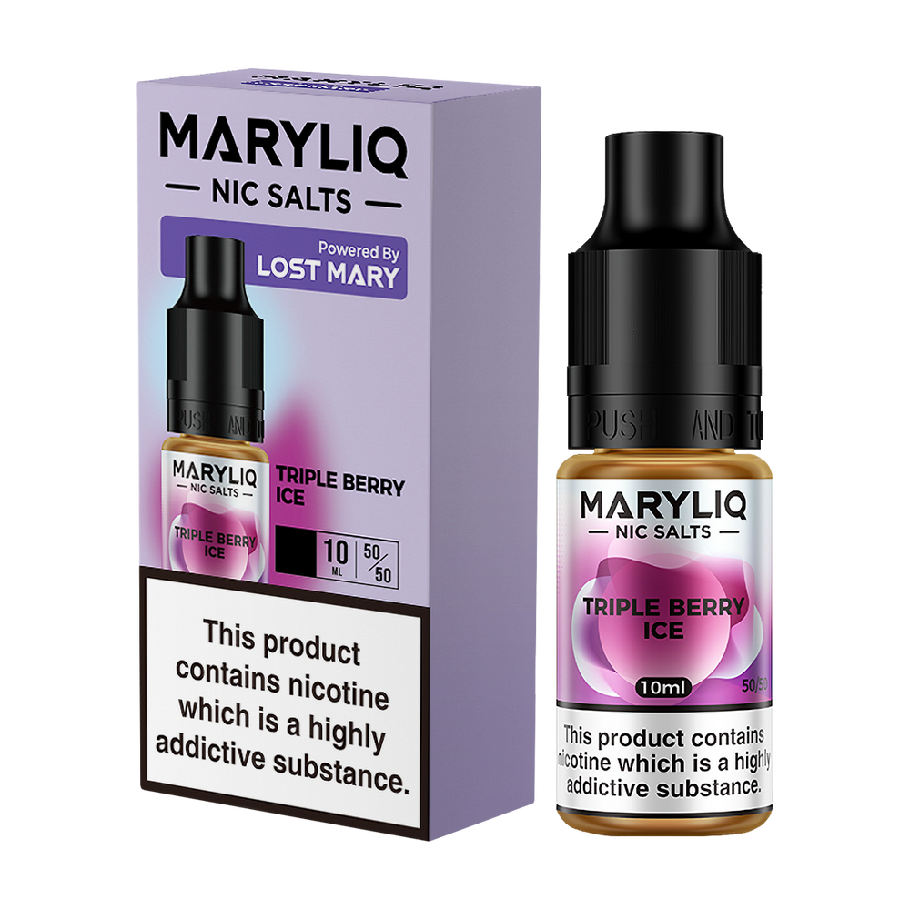 Triple Berry Ice Maryliq Nic Salt by Lost Mary