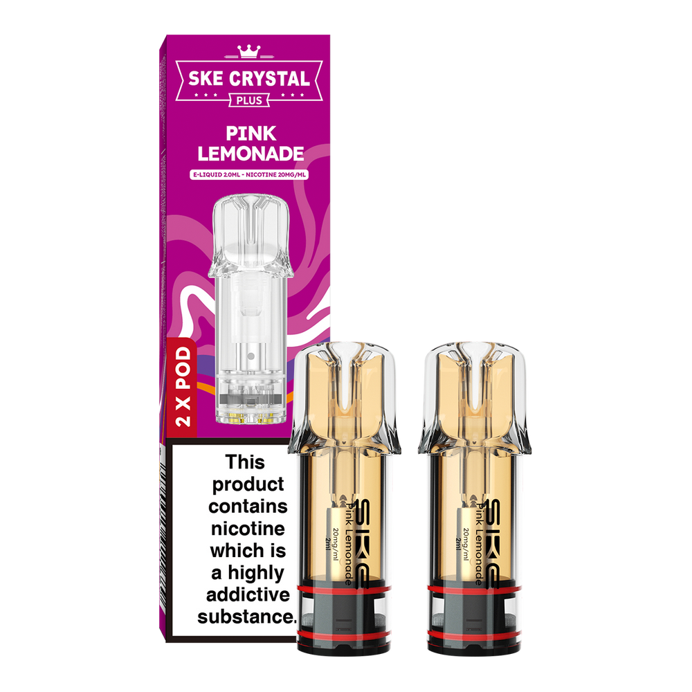 Pink Lemonade SKE Crystal Plus Pods