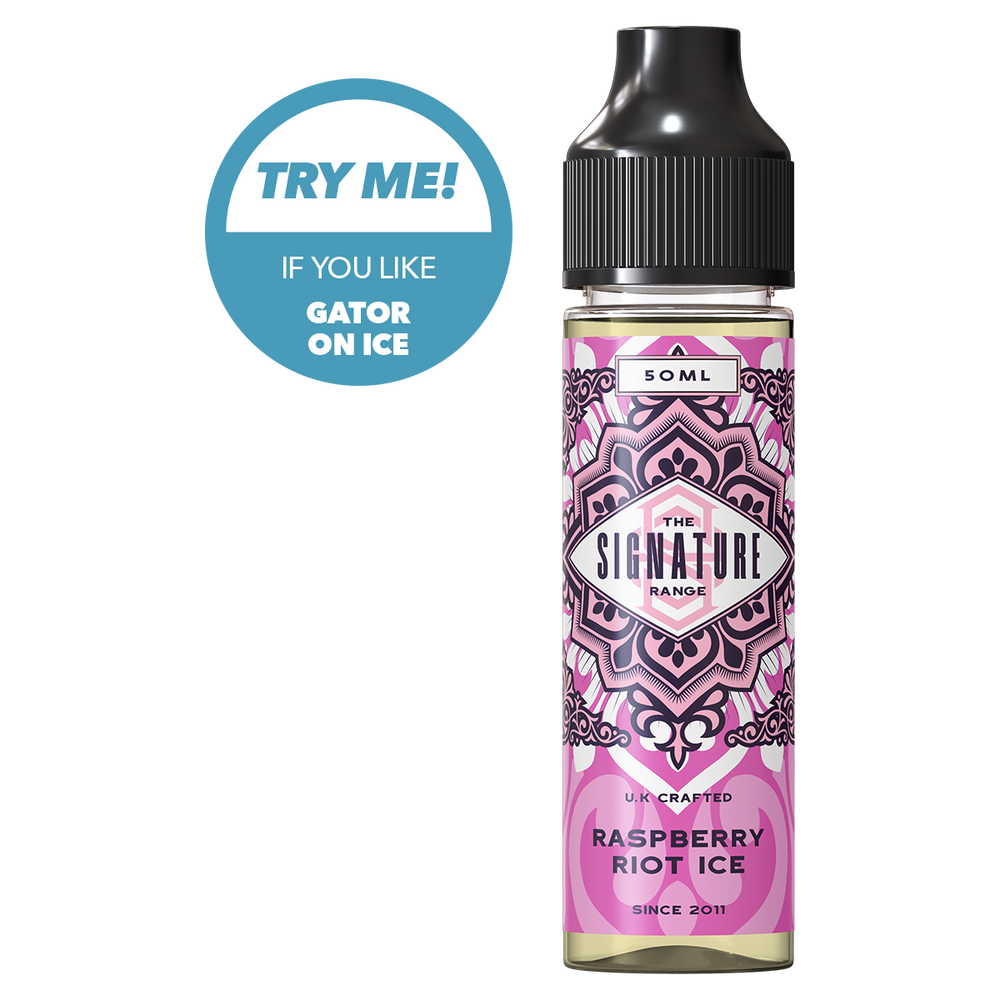 Raspberry Riot Ice by The Signature Range 50ml