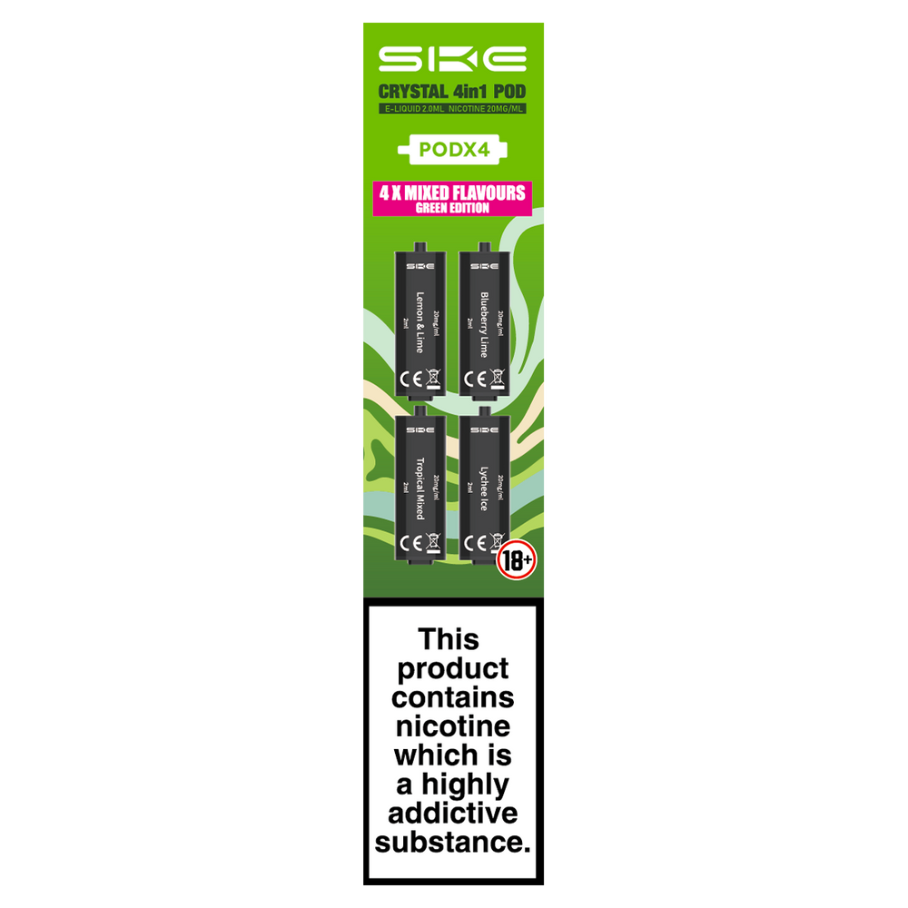 Green Edition SKE Crystal 4in1 Pods