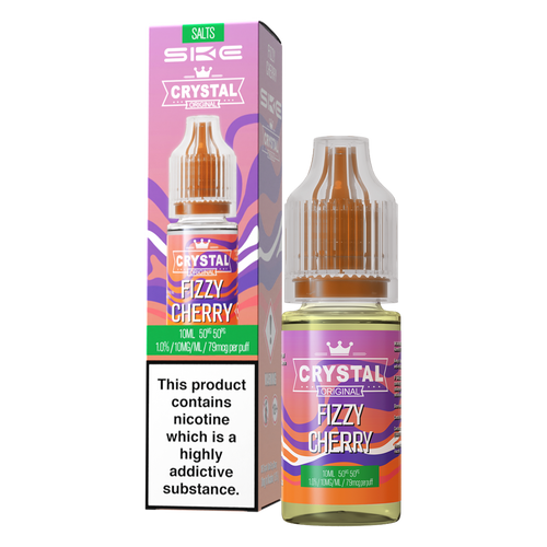 Fizzy Cherry Nic Salt by SKE Crystal 10ml 10mg